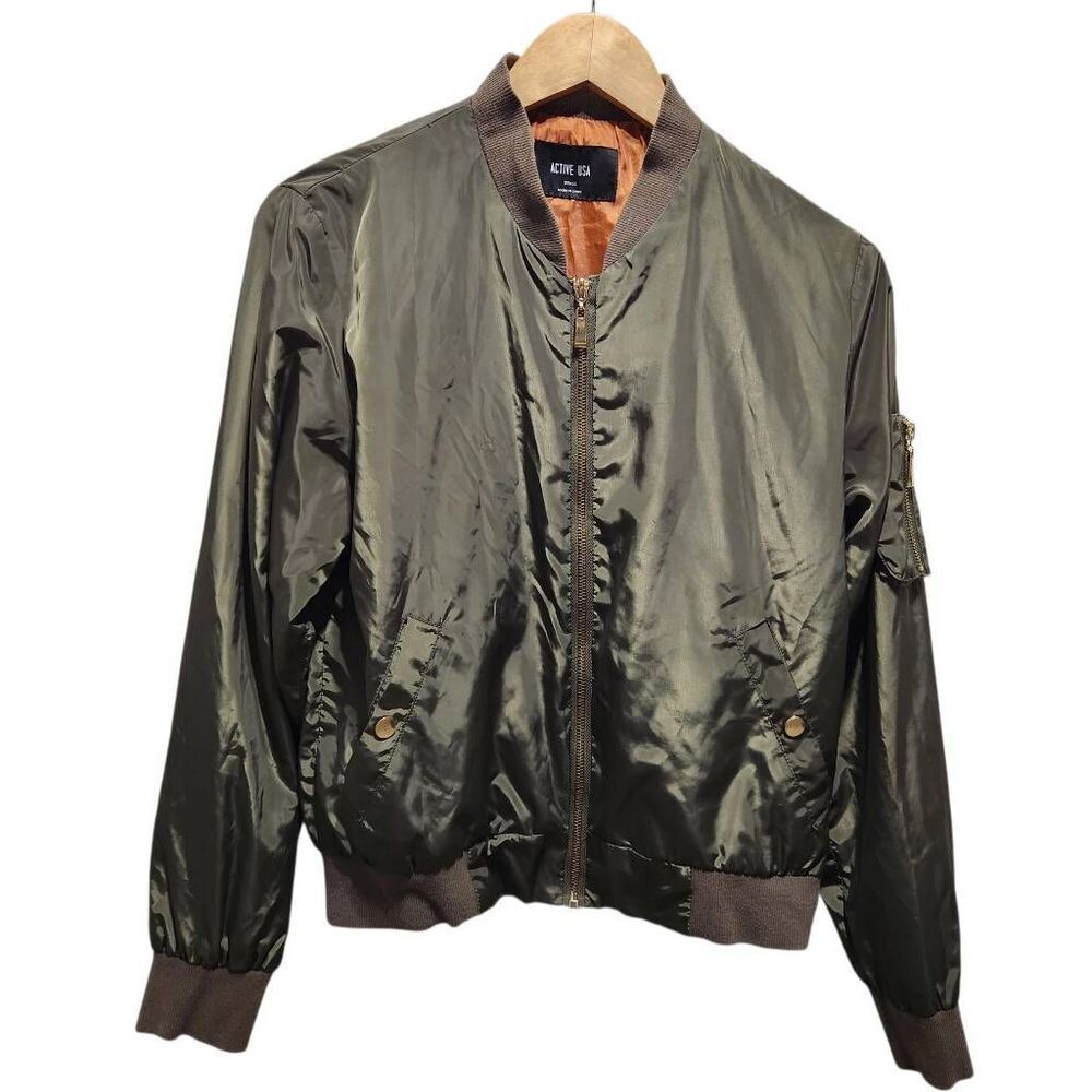 Active‎ USA army green bomber jacket small